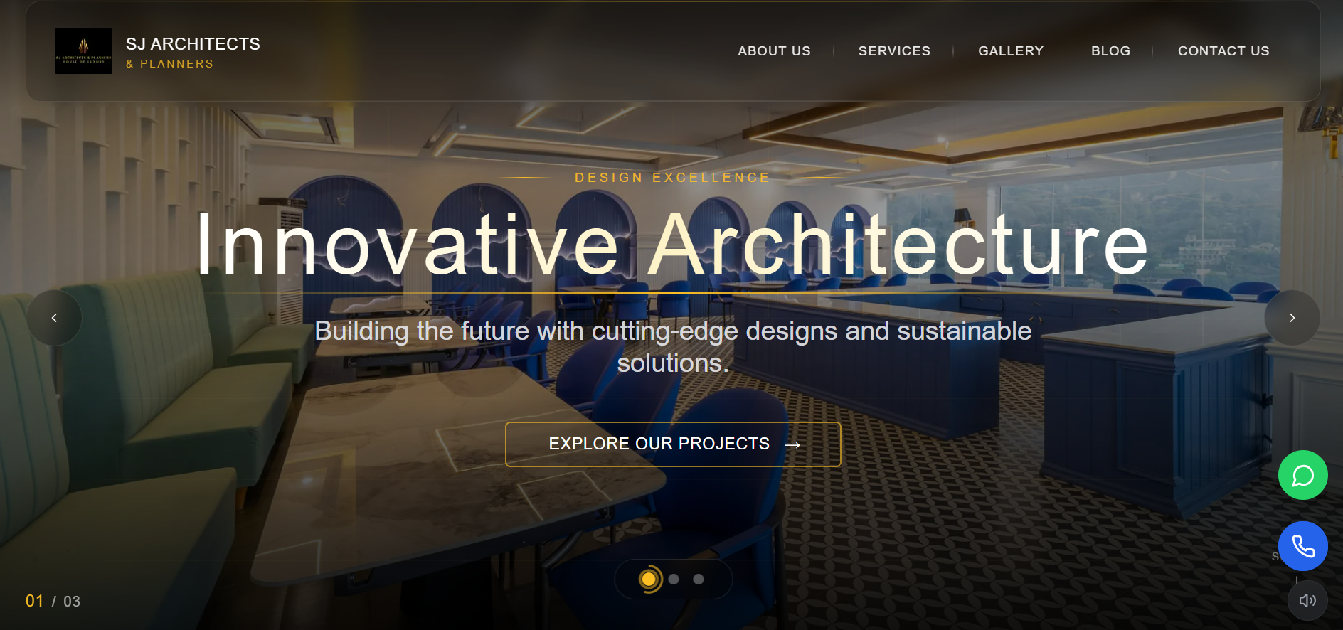 SJ Architects Website